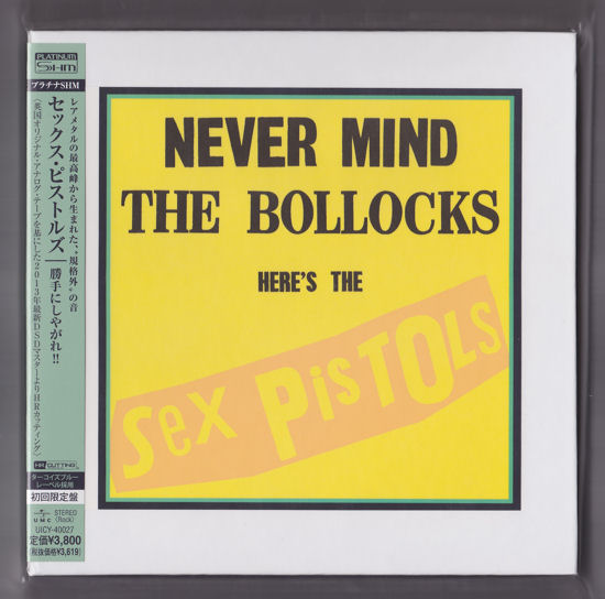 Never Mind The Bollocks: Japan Universal 2013 Platinum Super High Material CD